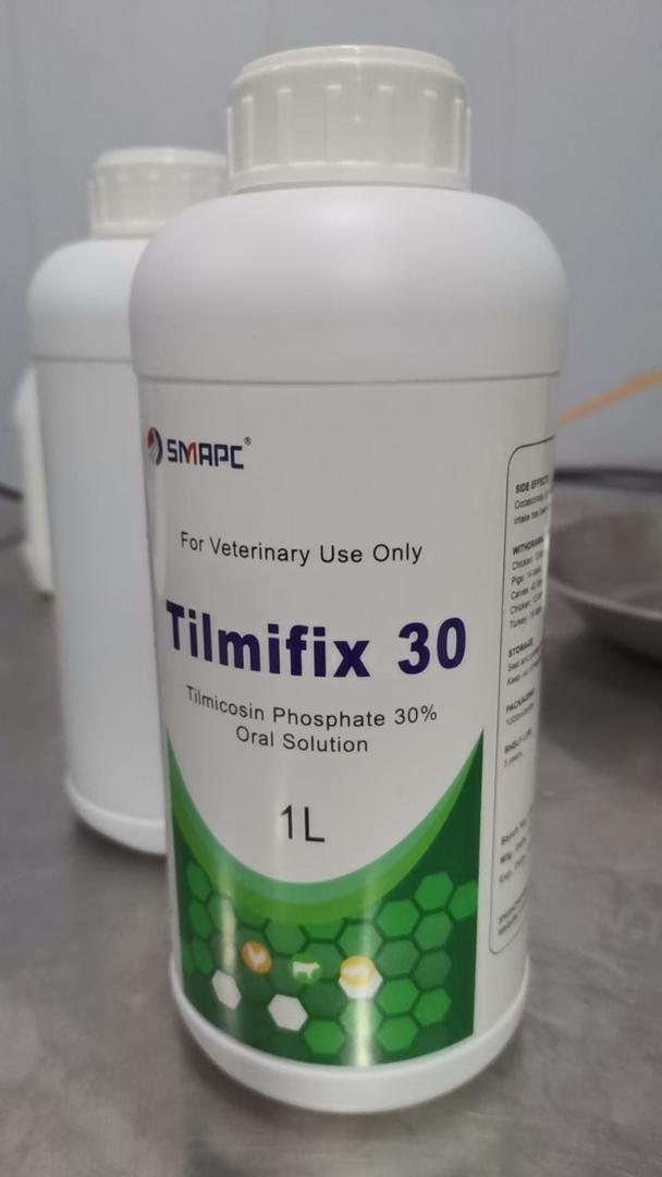 SMAPC Tilmifix 30.Tilmicosin phosphate 30% 1L.