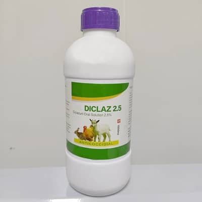 MS- Diclaz 2.5, which is a Diclazuril 2.5% oral solution 1L.