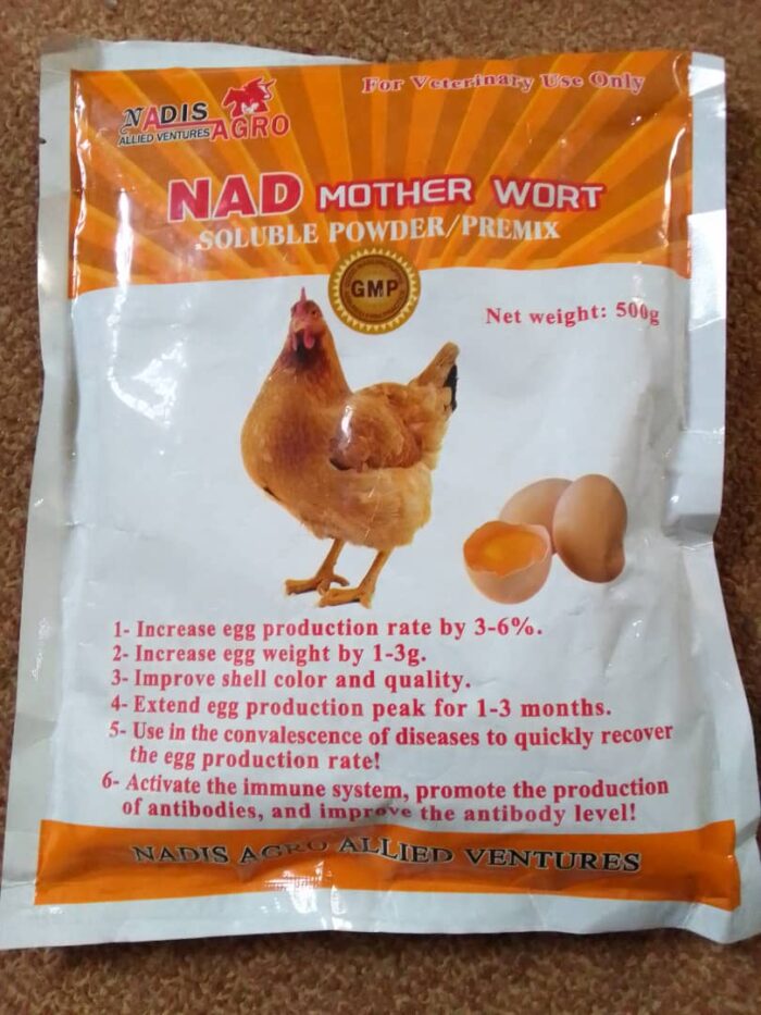NAD MOTHER WORT SOLUBLE POWDER PREMIX - Image 2
